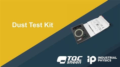 TQC Sheen Dust Test Kit 